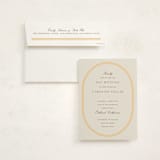"Bocce" - Mitzvah Invitations in Melon by Megan Davis - Invitation with Envelope