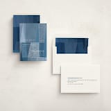 "denim patchwork" - Mitzvah Invitations in Seaside by Carrie Moradi - Assembled