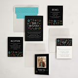 "Neon Vibes" - Mitzvah Invitations in Candy by Brandy Folse - Invitation Suite