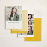 "Beach Club" - Mitzvah Invitations in Lemon by Claudia Orengo - Back of Card Options