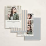 "the sign" - Mitzvah Invitations in Sky by Vera Lim - Back of Card Options