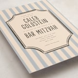 "the sign" - Mitzvah Invitations in Sky by Vera Lim - Detail