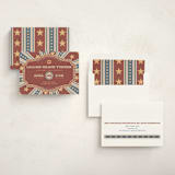"Vintage Circus" - Mitzvah Invitations in Brick by Amanda Stuff - Assembled