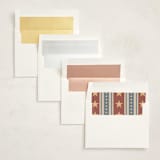 "Vintage Circus" - Mitzvah Invitations in Brick by Amanda Stuff - Envelope Liner Options
