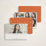 "Big Invite" - Mitzvah Invitations in Pepper by Robert and Stella - Back of Card Options