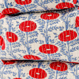 "Araminta Toiletry Bag - Large" - Makeup Bag in red by Inner Child