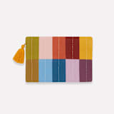 "Mosaic Pouch" - Makeup Bag in multicolor by Anchal