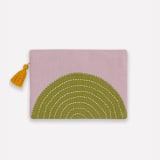 "Eclipse Pouch - Lilac" - Makeup Bag in purple by Anchal