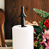 "The Paper Towel Holder with Finial" - Kitchen Tools in black by Millstream Home