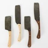 "The Small Hand-Forged Knife in Walnut" - Kitchen Tools in natural by Millstream Home