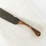 "The Large Hand-Forged Knife in Walnut" - Kitchen Tools in natural by Millstream Home