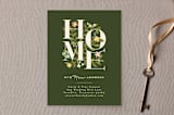 "Enchanted Home" - Moving Announcements in Fern by Jennifer Wick - Front