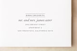 "New Guestroom" - Moving Announcements in Denim by Amy Kross - FREE Recipient Addressing