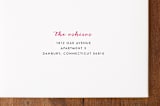 "The Perfect Match" - Moving Announcements in Marine by Amanda Larsen Design - FREE Recipient Addressing