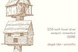 "Birdhouses" - Moving Announcements in Chocolate by Three Kisses Studio - Close-Up