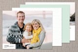 "house and home" - Moving Announcements in Mint by Sara Hicks Malone - Back of Card