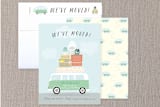 "Moving Van" - Moving Announcements in Mint by Itsy Belle Studio - Assembled