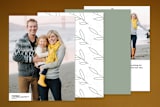 "Love Is Key" - Moving Announcements in Sage by Leah Bisch - Back of Card