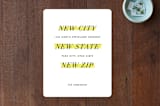 "Mod Move" - Moving Announcements in Highlighter by Bethany Anderson - Front