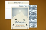 "Moving Mountains" - Moving Announcements in Frost by Lisa Cersovsky - Assembled
