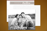"New Home Here We Come" - Moving Announcements in Cotton by Kristen Smith - Assembled