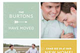 "new on the block(s)" - Moving Announcements in Seafoam by silverscreen studio - Close-Up