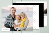 "where our story begins" - Moving Announcements in Snow by Michelle Poe - Back of Card
