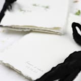 "Olive Branch Frame Vow Book | Set of 2 | Size 6x4.125" - Wedding Vow Books in green by Clove and Cedar Design