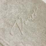 "Vow Book Silver Velvet" - Wedding Vow Books in silver by Jordan Perry
