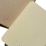 "Stone & Cream, Luxe Embossed Vow Books, Set of 2 - Blank Pages, Unisex" - Wedding Vow Books in natural by Eva Tadros