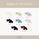 "Personalized His and Her Vow Book Set - Customizable Ribbon Color" - Wedding Vow Books in multicolorassorted-colors by Carolyn Jung