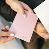 "Dusty Pink Wedding Vow Books, Set of Two" - Wedding Vow Books in pink by Studio Lavender