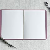 "Minimal Gold Foil His and Hers Vow Book Set" - Wedding Vow Books in green by Jen Simpson