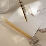 "'To my husband / To my wife' Wedding Vow Books, Set of Two" - Wedding Vow Books in white by Studio Lavender