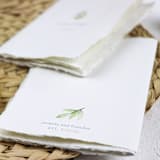 "Lemon Vow Book | Set of 2 | Size 6x4.125" - Wedding Vow Books in multicolor by Clove and Cedar Design