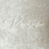 "Vow Book White Velvet" - Wedding Vow Books in white by Jordan Perry