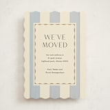 "Tailored Frame" - Moving Announcements in Champagne by Baumbirdy - Front