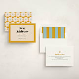 "Label" - Moving Announcements in Sunflower by Morgan Kendall - Assembled
