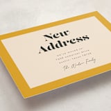 "Label" - Moving Announcements in Sunflower by Morgan Kendall - Detail