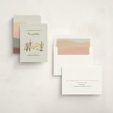 "desert crayon drawing" - Moving Announcements in Olive by Cass Loh - Assembled