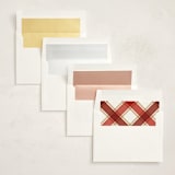 "A New Home for the Holidays" - Moving Announcements in Cozy by Erin German - Envelope Liner Options