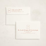 "Return Address" - Moving Announcements in Cinnamon by Gwen Bedat - FREE Recipient Addressing