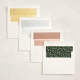 "Hearth" - Moving Announcements in Greenery by Erin L. Wilson - Envelope Liner Options