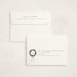 "Home" - Moving Announcements in Sweet Green by Erin L. Wilson - FREE Recipient Addressing