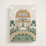 "Little Bungalow" - Moving Announcements in Sand by Jackie Crawford - Front