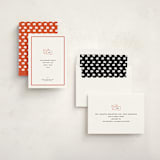 "Snail Mail" - Moving Announcements in Tomato by Megan Davis - Assembled