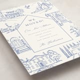 "Toile Home" - Moving Announcements in Sky by Teju Reval - Detail