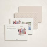 "Modern Border" - Moving Announcements in Blush by Monica Schafer - Back of Card Options