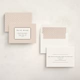 "Modern Border" - Moving Announcements in Blush by Monica Schafer - Assembled
