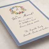 "A wedding in Low Country" - Moving Announcements in Cornflower by Chris Griffith - Detail